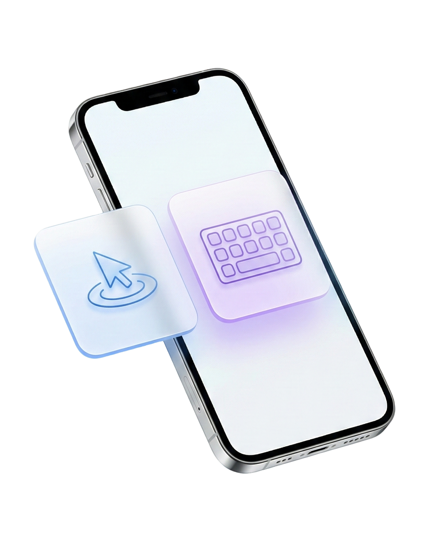 Illustration of HandyMote remote input controls