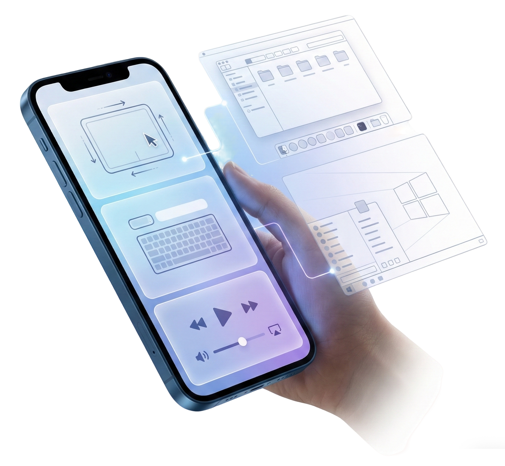 HandyMote control surface